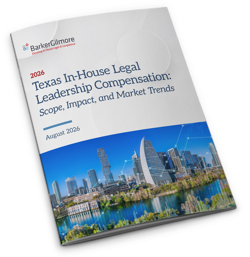 2026 Texas In-House Legal Leadership Compensation Report