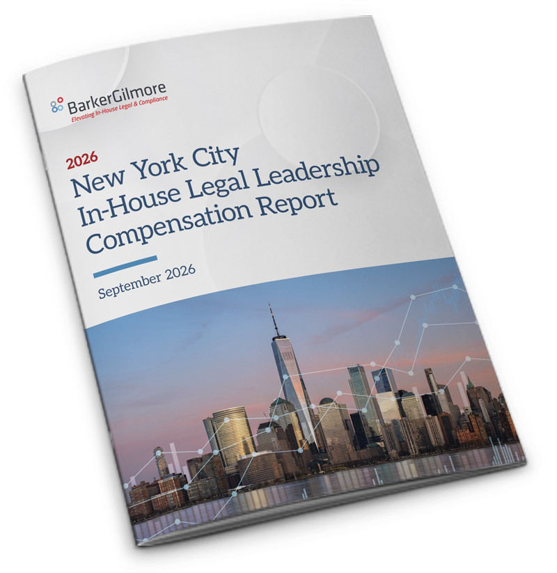2026 NYC In-House Legal Leadership Compensation Report