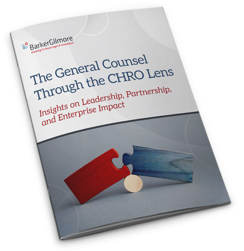 The General Counsel Through the CHRO Lens