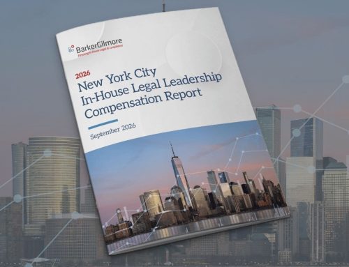 BarkerGilmore Releases 2026 NYC General Counsel and In-House Legal Compensation Report